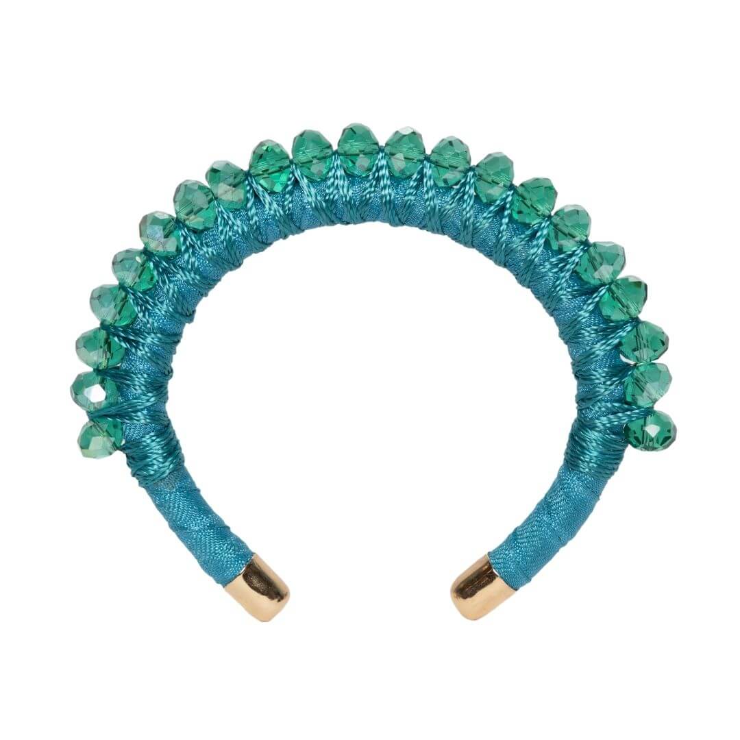 Sankalpa | Caribe Crystal Cuff Bracelets | Bangles by BuDhaGirl